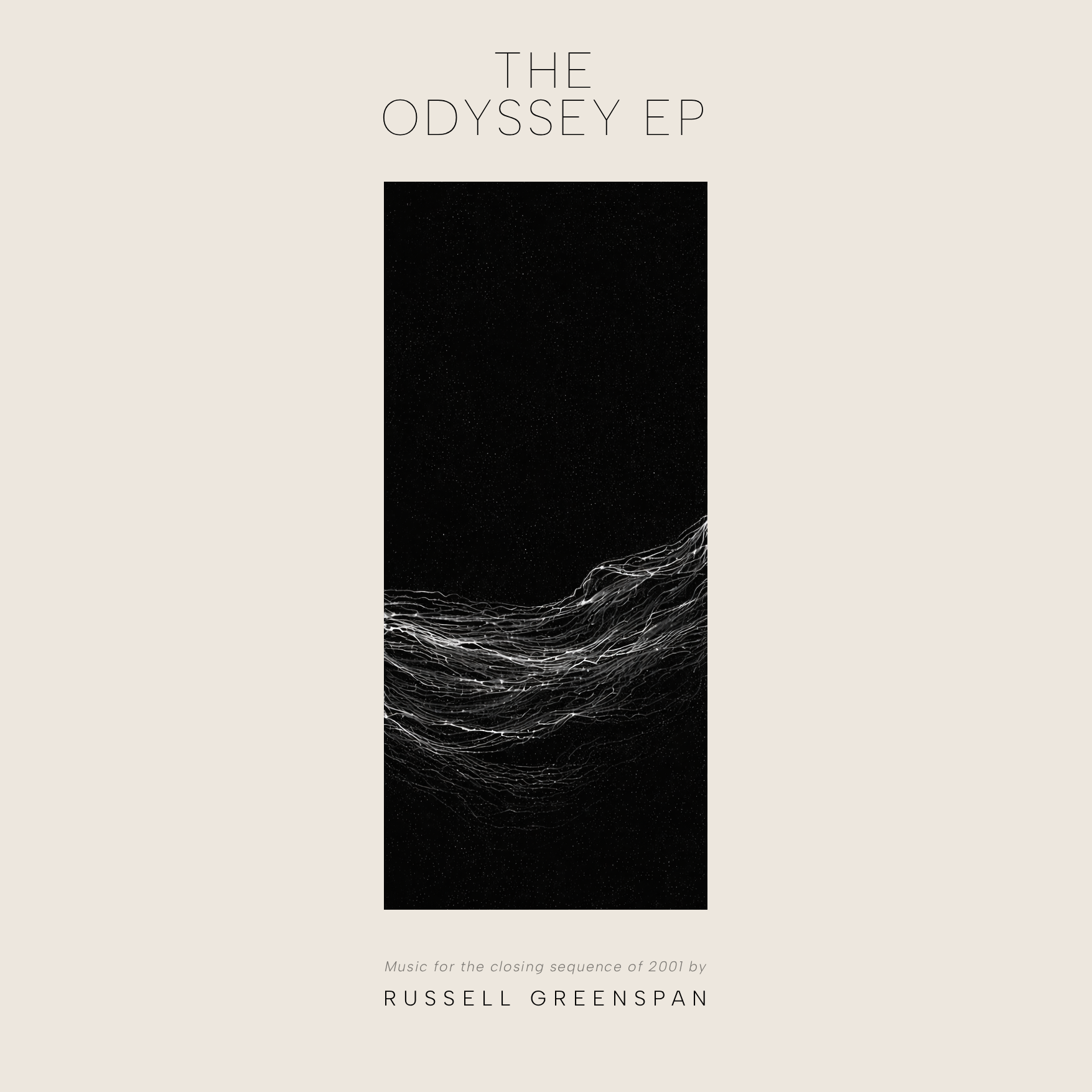 Odyssey: music set to the closing sequence of 2001 by Russell Greenspan